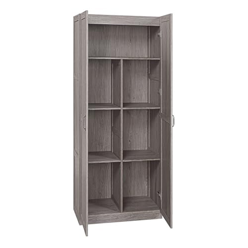 Cornelia Modern Tall Storage Cabinet with Doors and Adjustable Shelves 1.0