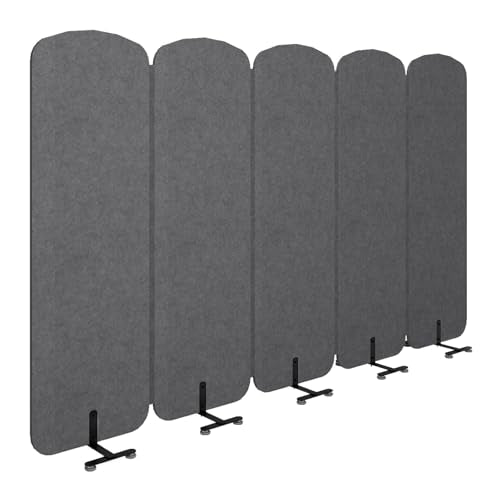 5 Panel Portable Room Divider (5 Count)