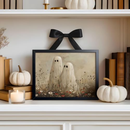Framed Halloween Canvas Wall Art