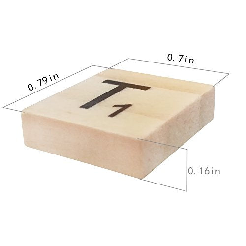 1000 Scrabble Letters for Crafts