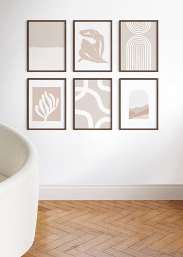 Walnut Wood 18x24 Picture Frames (6 Count)