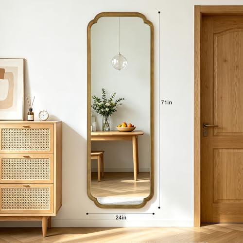 Full Length Mirror Wall Mounted 71"x24"