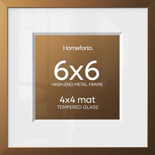 6x6 Bronze Picture Frame (3 Count)