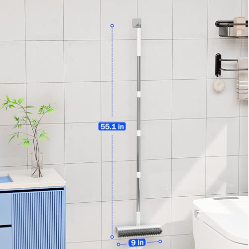 Grout Brush with Long Heavy Duty Handle