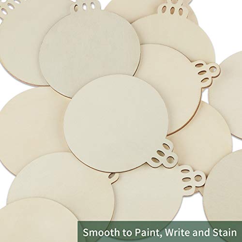 Wooden Christmas Ornaments (100 Count)