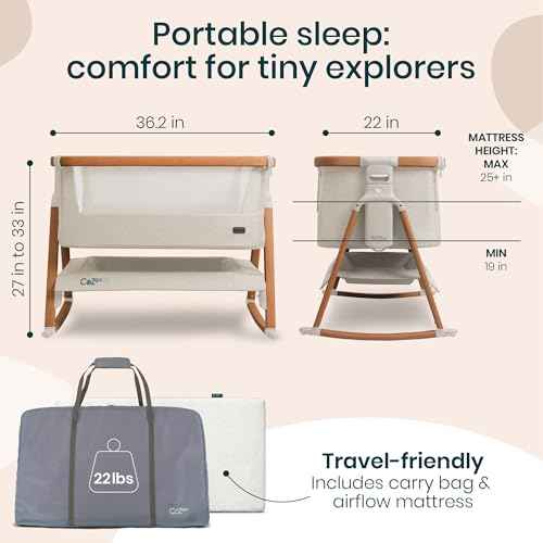 CoZee® Air Baby Bassinet & Bedside Sleeper