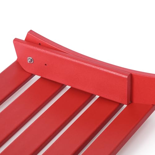 Outdoor Patio Adirondack Ottoman Foot Rest