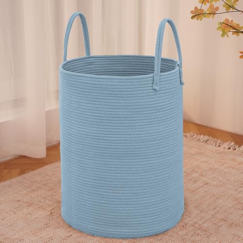 100L Cotton Rope Laundry Basket Hamper