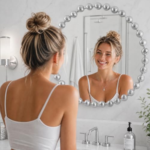Round Mirror Metal Frame Circle Mirror 36 inch