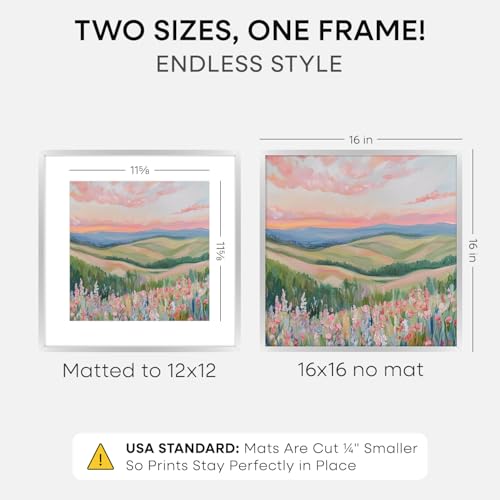 16x16 Silver Picture Frame (2 Count)