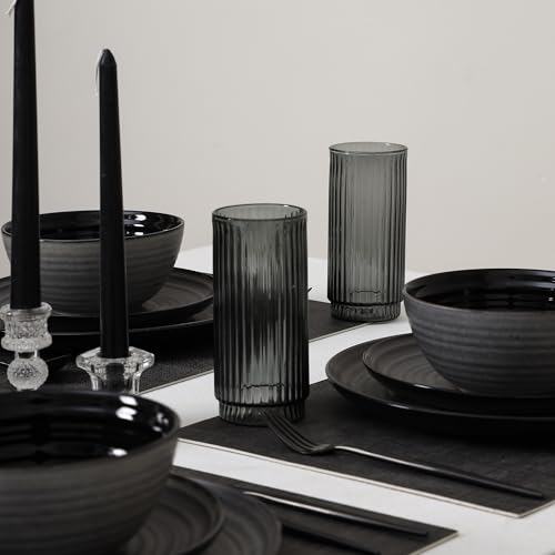 Dua 16 Piece Dinnerware Set Stoneware