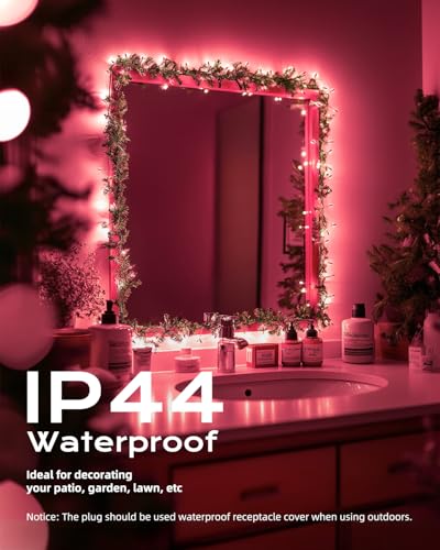 Pink Mini String Lights (100 Count)