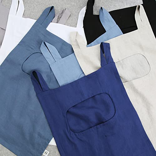100% Linen Door Hanging Laundry Hamper Bag
