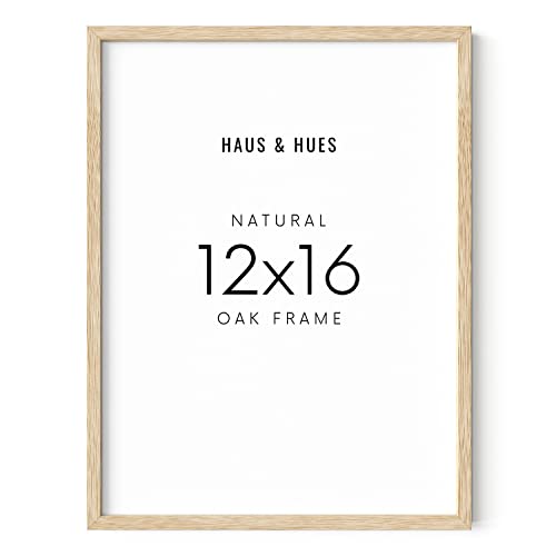 Beige Oak Wood 12x16 Picture Frame