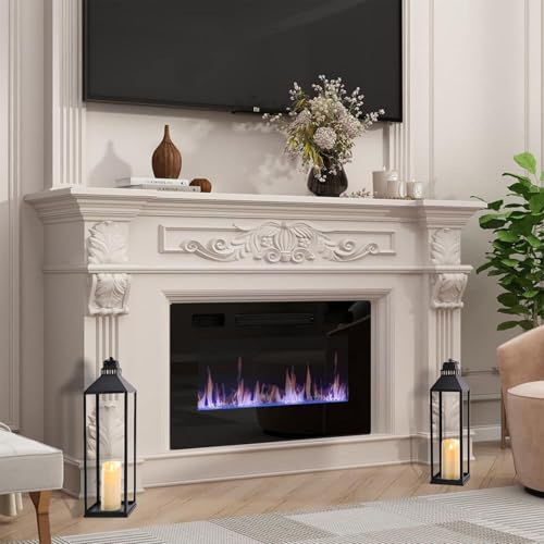 Large Lanterns Decorative Outdoor Indoor (2 Count)