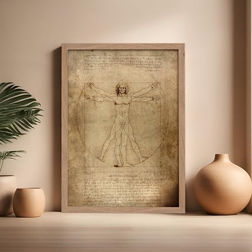 Classic Leonardo Da Vinci Poster