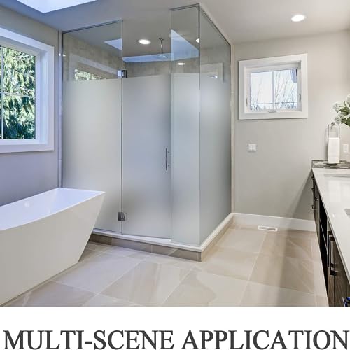 White Frosted Glass Window Privacy Film