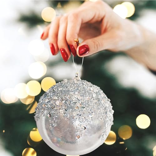 3Pcs Christmas Balls Ornaments (3 Count)