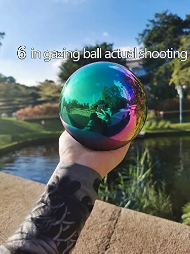 Rainbow Gazing Globe Mirror Ball