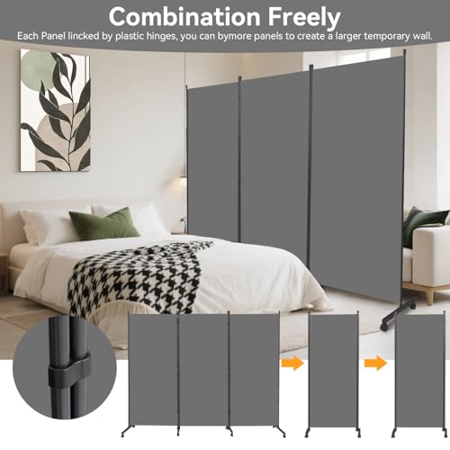 Folding Room Divider W