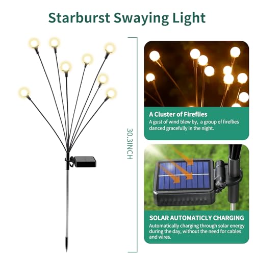 Solar Lights Outdoor Waterproof (10 Count)