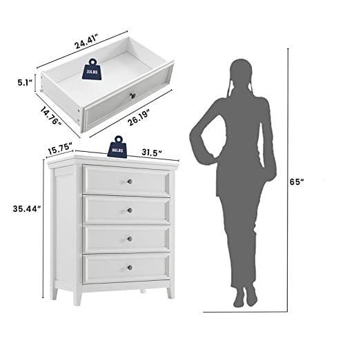 White Dresser for Bedroom