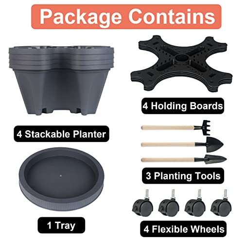 Vertical Planter Tower (2 Count)