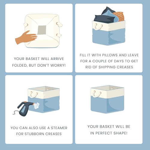 12x12 Cube Storage Bins (4 Count)