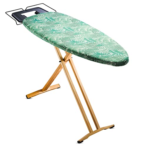 Pro Luxury Ironing Board Beech Wood Legs