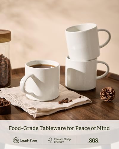 Coffee Mugs Set of 4 (4 Count)