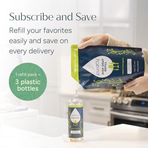 Natural Dish Soap Packs (48 Fl Oz)