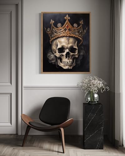 Skull Queen Poster Art Print
