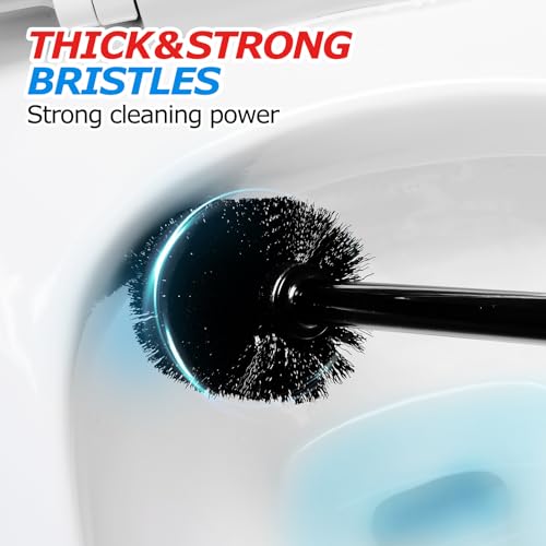 2Pack 4in1 Toilet Plunger and Brush Set (2 Count)