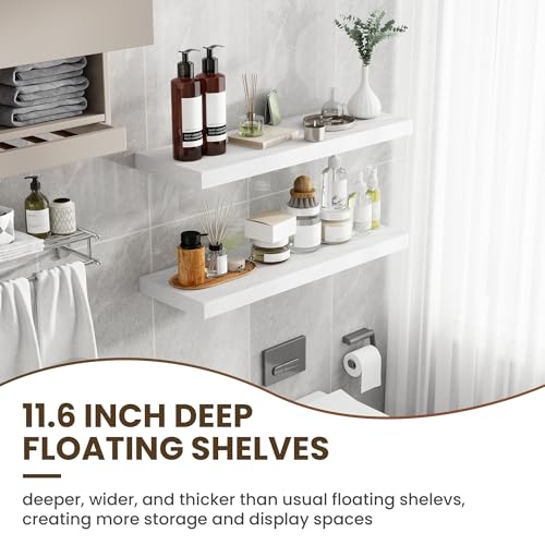 36 Inch Floating Shelves (2 Count)