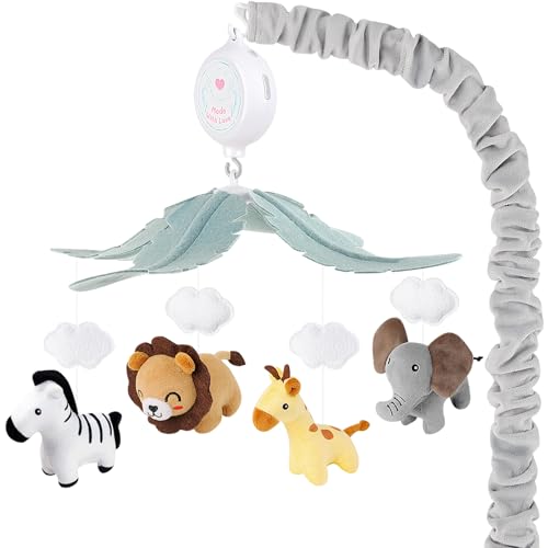 Animals Crib Mobile for Boys & Girls