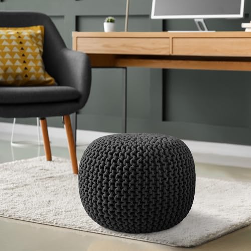 Round Pouf Ottoman