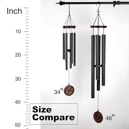 Large Wind Chimes for Outside Deep Tone