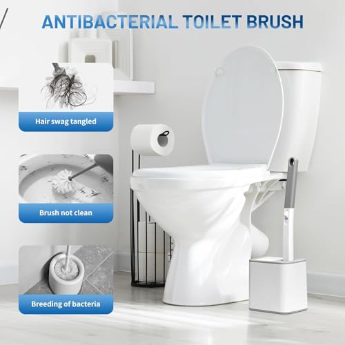 42 PCS Disposable Toilet Bowl Brush Refills