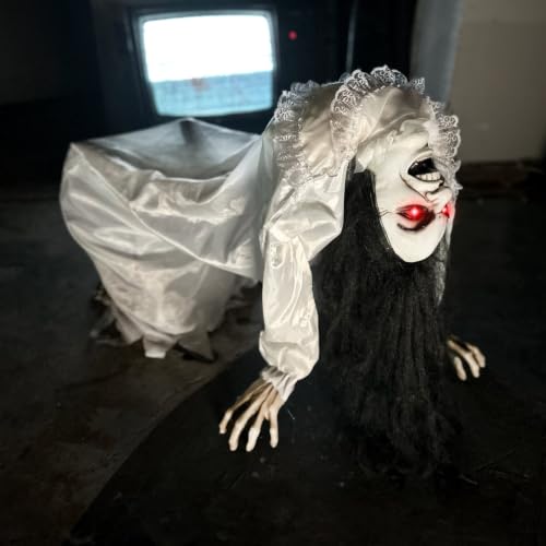 3.0-Ft. Life-Size Animatronic Possessed Woman