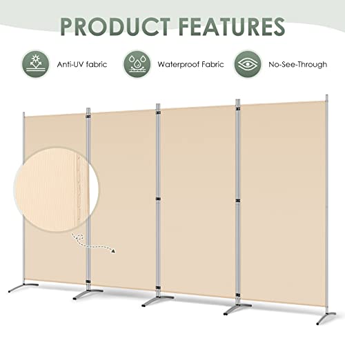 4 Panel Room Divider