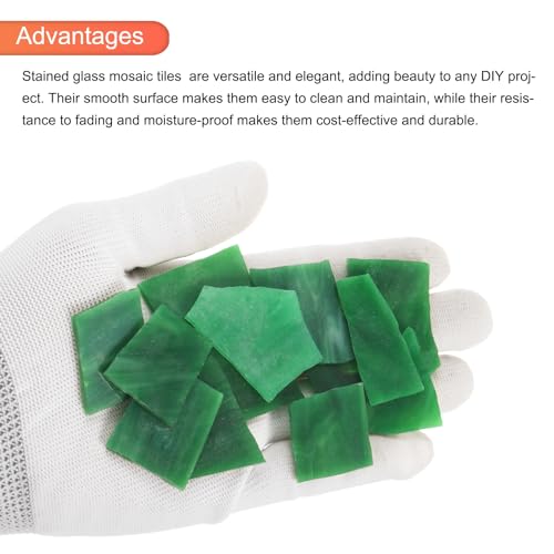 400g Glass Mosaic Tiles for Craft