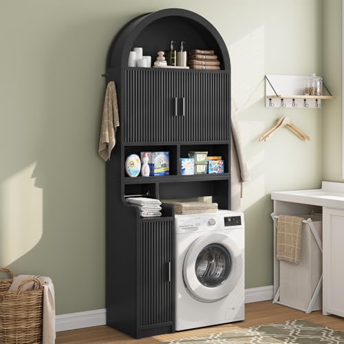 Arched Over The Toilet Storage Cabinet