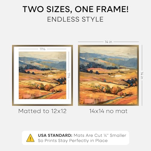 14x14 Bronze Picture Frame