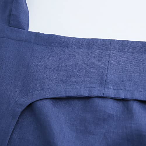 100% Linen Door Hanging Laundry Hamper Bag
