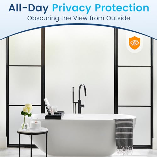 Frosted Glass Window Privacy Film (19.16 Sq Ft)