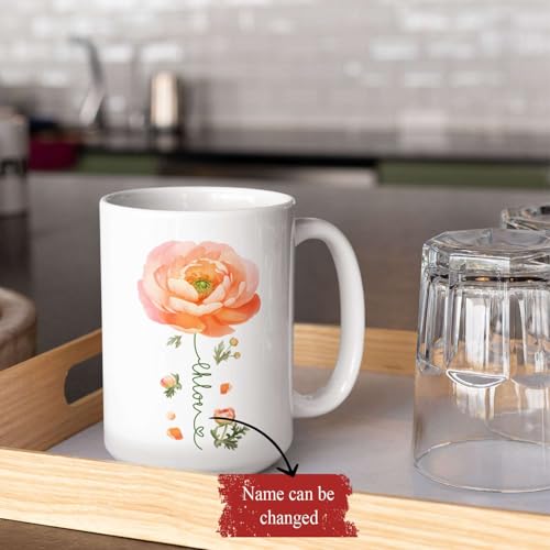 Ranunculus Lover Accent Mug