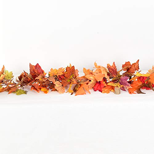 2 Pack Fall Maple Leaf Clearance (11.8 Foot)