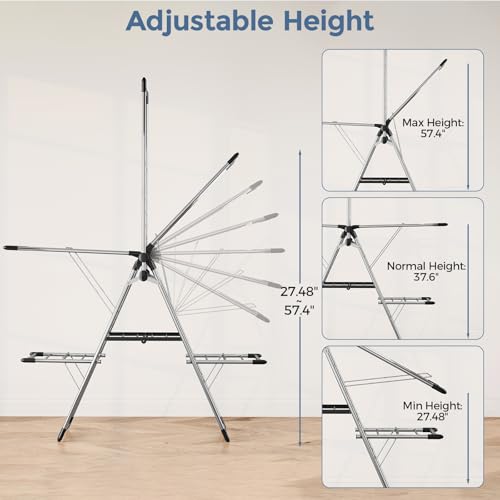 Large Capacity Clothes Drying Rack