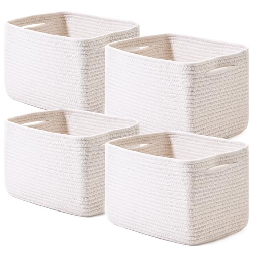 Storage Baskets for Organizing 12.5"x9.1"x7.9" (4 Count)
