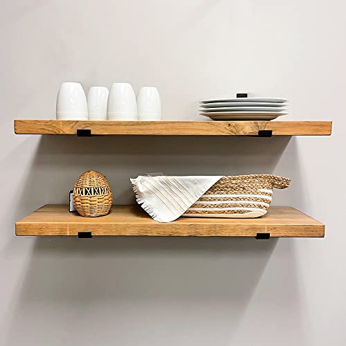 Rustic Shelves with J (2 Shelves)